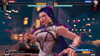 Dolores Defeats Luong - THE KING OF FIGHTERS XV