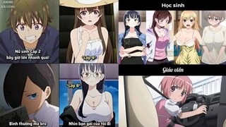 Meme Anime Hài Hước #105 Học Sinh Này Ảo Quá = ))