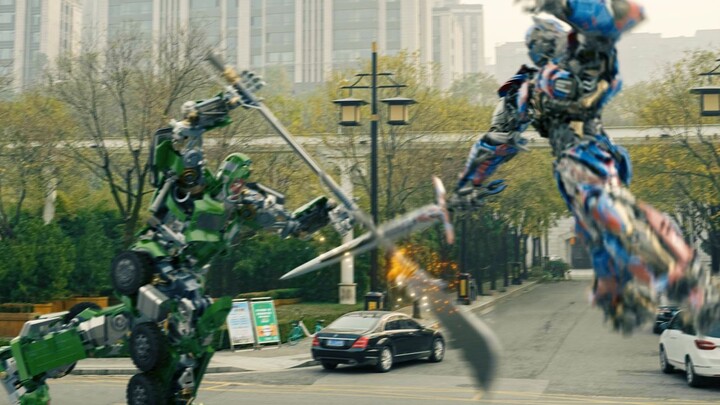 ศึกสุดท้าย Transformers Guan Yu ปะทะ Optimus Prime ประกายไฟพุ่ง มหัศจรรย์ ใครเจ๋งกว่ากัน?