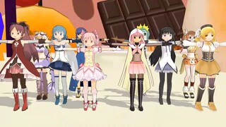 【mmdまどか☆マギカ】魔法少女10人でドレミファロンド