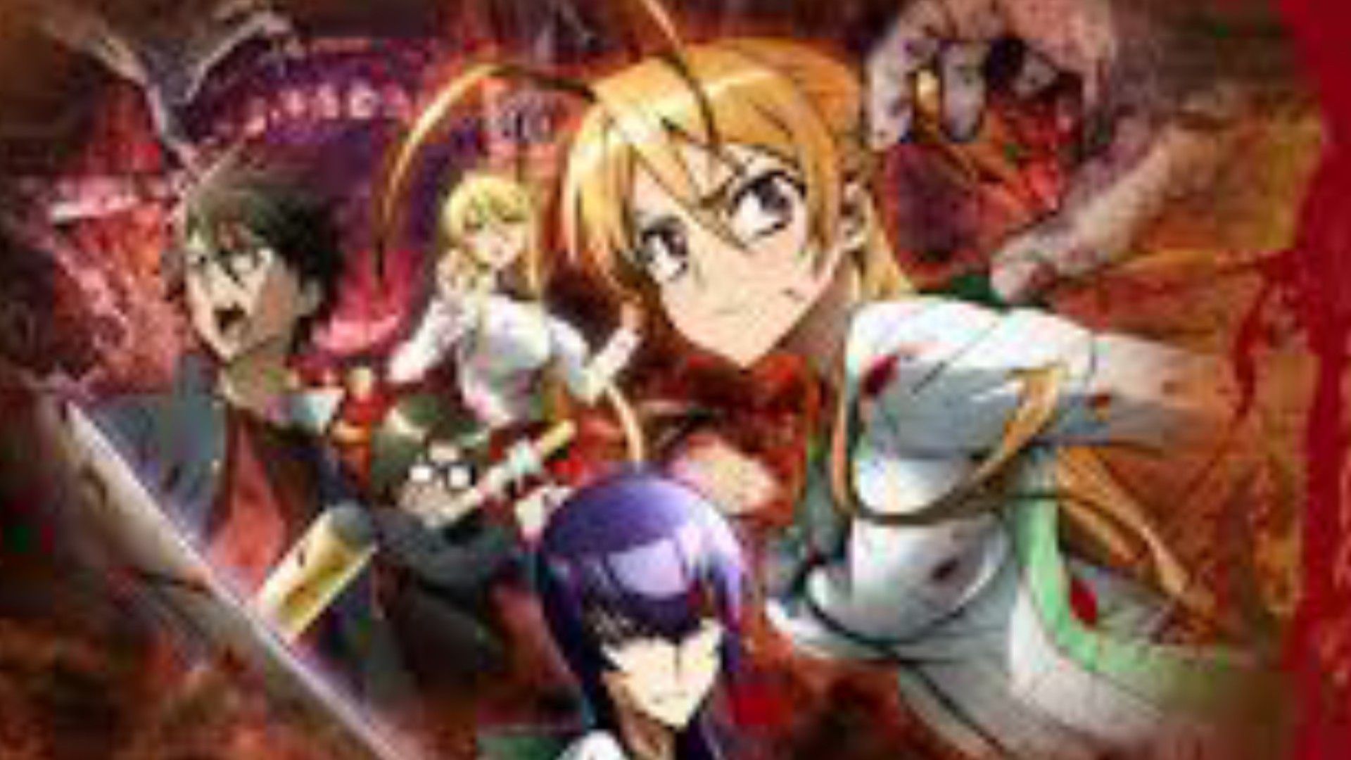 High school of the dead」Episode 1 English sub 