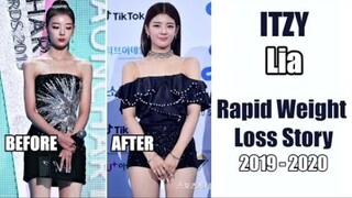 إي تي زي [تشوي جي سو LIA] السجل الكامل لتغيرات شكل الجسم والوزن (2019—2020)