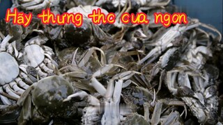 Hãy thưởng thức cua ngon