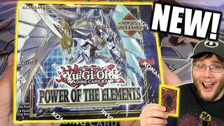 NEW EARLY! Yu-Gi-Oh! Power of The Elements Booster Box Opening!