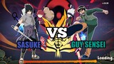 SASUKE VS GUY SENSEI 😱! | STICKMAN SHINOBI