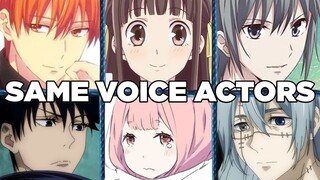 Fruits Basket Tensei All Characters Japanese Dub Voice Actors Seiyuu Same Anime Characters