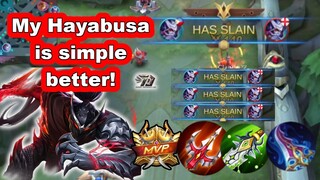 HAYABUSA! ABSOLUTELY Insane Gameplay 100% Aggressive! 😱💪😱💪