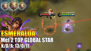 Met 2 TOP GLOBAL STAR season13   Zoro Rank game ESMERALDA