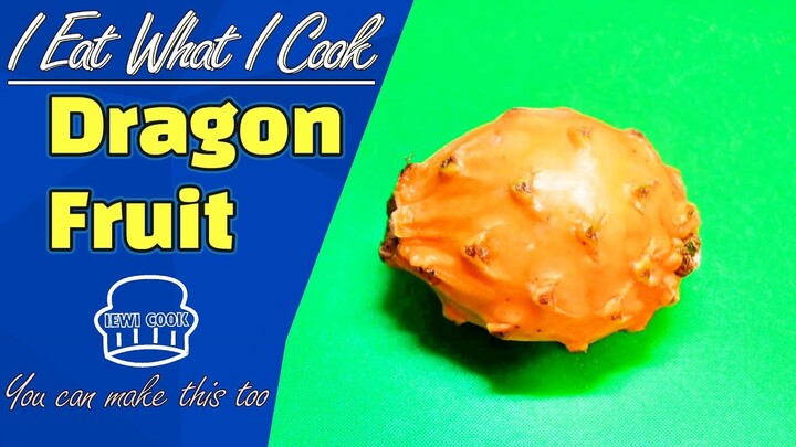 Tropical Yellow Dragon Fruit | Golden Pitaya | How To Cut | IEWICOOK