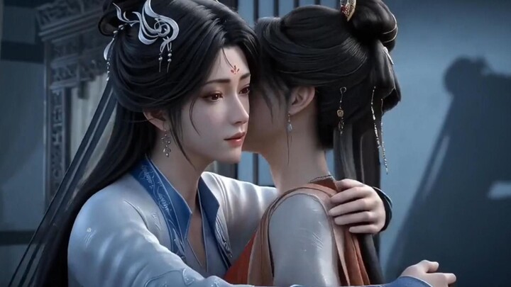 Nangong Wan takes Mu Peiling as her sworn younger sister—after Han Li escorts Nangong Wan back to th