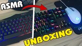 Unboxing New Keyboard and Mouse ASMR Sounds | GainG Unboxing