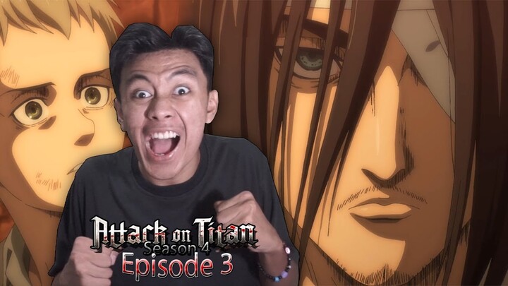Eren Dan Falco Saling Memiliki!!! | Attack On Titan Season 4 INDONESIA REACTION Episode 3