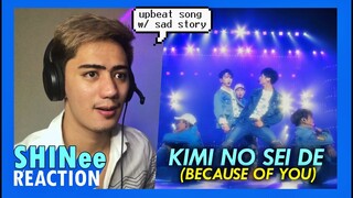 [FRIDAY w/ SHINEE] Kimi No Sei De「君のせいで」 MV REACTION