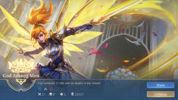 Funny Lightborn Ranger Skin #MLBBM5 #mlbbhighlights #MobileLegends:BangBang
