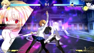 Melty Blood: Type Lumina PC (Arcueid Brunestud) vs (Michael Roa Valdamjong) HD