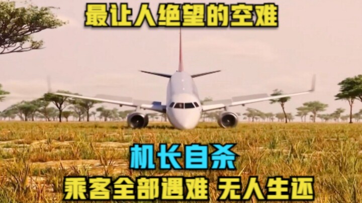 【小丑】机长自杀，带着乘客坠机，一场令人毛骨悚然的真实空难！《空中浩劫》
