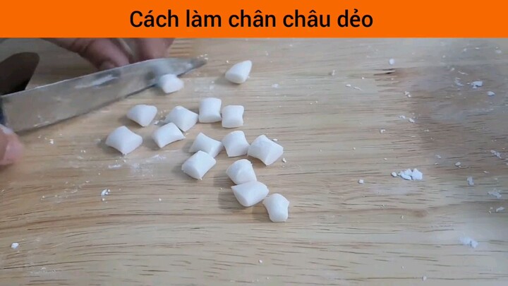 Tự làm chân châu tại nhà