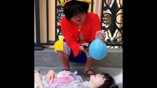水气球游戏好欢乐！可是小舞好倒霉！！！#斗罗大陆 #唐舞桐与唐老六 #小舞  #唐三 #唐舞麟 #路飞