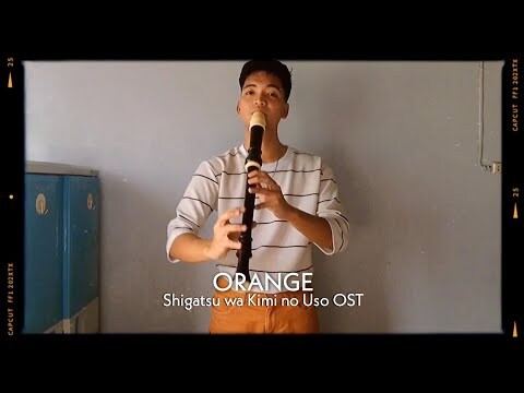 ORANGE (Shigatsu wa Kimi no Uso OST) - Recorder Short Cover