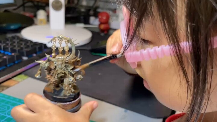 Loli Painting Warhammer (Warmaster สอนซักแห้ง)