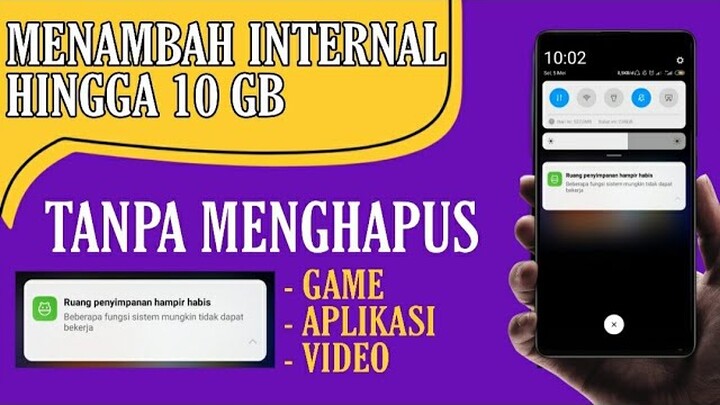 CARA MENAMBAH RUANG PENYIMPANAN DI HP XIAOMI