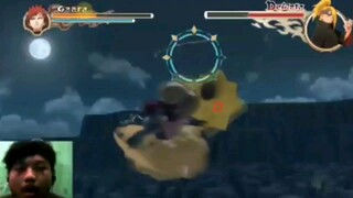 gaara vs deidara battle on story mode games