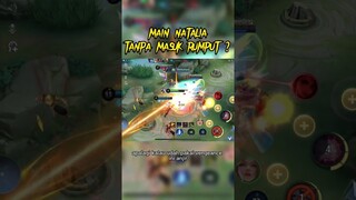 Challenge main Natalia tanpa masuk rumput ? #shorts #shortmlbb