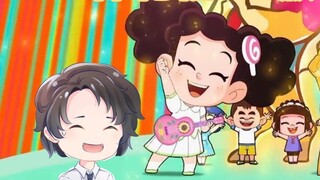 Marshmallow version of the Ox Turns the World Around, the plot is out of the ordinary song and dance