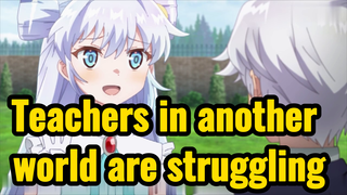 Teachers in another world are struggling