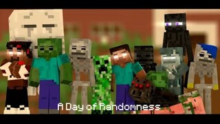 [Rancher6] MC Monster Academy Animation丨A Day of Randomness丨Minecraft Animation