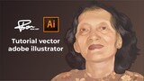 Tutorial Vector Portraits | Draw portraits with illustrator | BonART