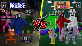 Garten of Banban VS Roblox Rainbow Friends [Minecraft PE]