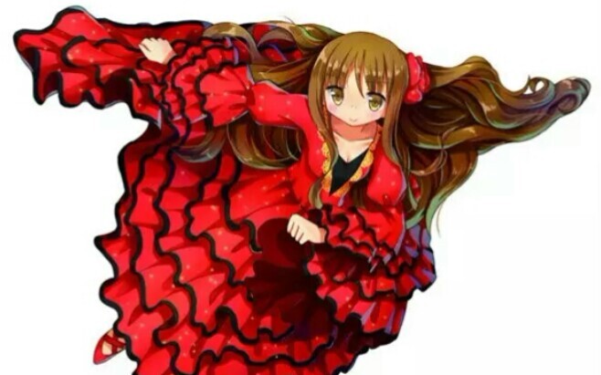 可可爱爱的各国版图娘化第二弹(｡>∀<｡)