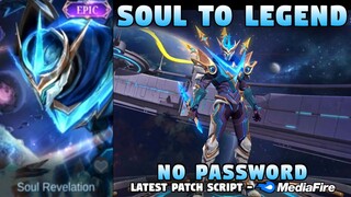 Gusion Soul To Legend Skin Script No Password | Gusion Cosmic Gleam Skin Script | Mobile Legends