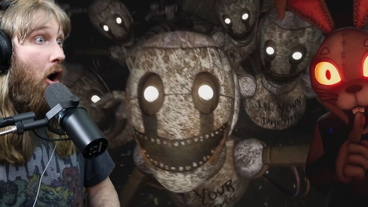Terrifying Ending! | Ryan Reacts to Five Nights at Freddy's- Security Breach Trailer - Oct 2021