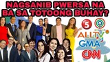 NEWS ANCHORS NG ABS-CBN AT GMA NETWORK NAGSANIB PWERSA BA SA TOTOONG BUHAY?