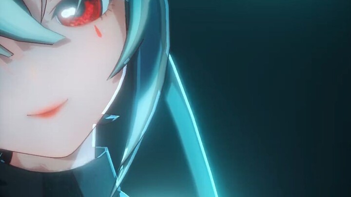 [Hatsune/Vertical screen MMD] I watched it three times, and I was still mesmerized by this look💕Magn