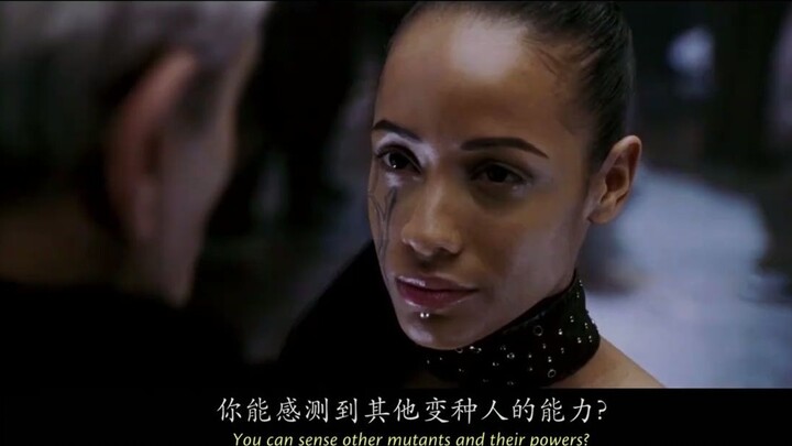 Magneto laughed at the beauty and said she was a waste, but when the beauty started to make a move, 