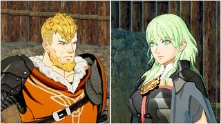 Shez recruits Byleth & Jeralt - Fire Emblem Warriors Three Hopes