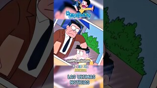 Las últimas NOTICIAS 📰 | Doraemon #shorts  😂 #resumen
