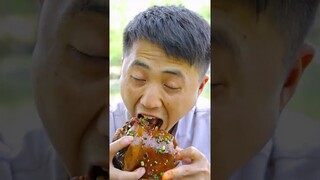 mukbang | fishing | mukbang seafood | funny mukbang | food recipes | fatsongsong and thinermao