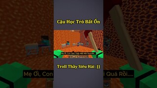 Anh Đen Xì Xì Troll Game Khiến Thầy Giáo Bất Lực - Tập 73 🤣 #shorts