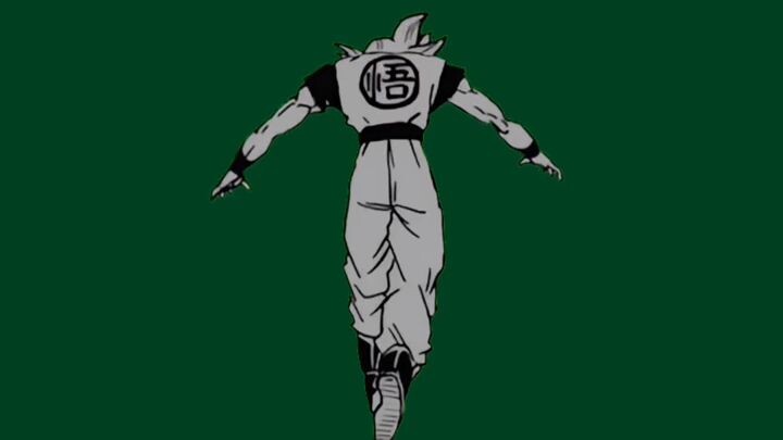 Dragon Ball green screen templates