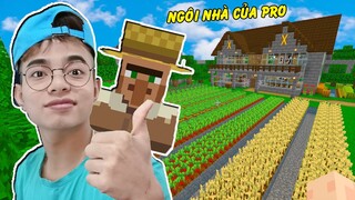 ThắnG Tê Tê 24h Sống Trong Ngôi Nhà của Ông Dân Làng Pro Trong Minecraft