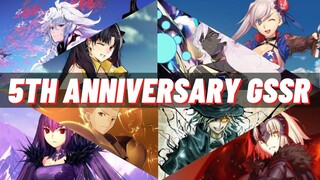 FGO - Global 5th Anniversary | Best GSSR Banner You Should Choose!