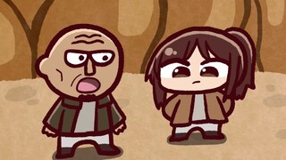 进击的巨人:萨莎爱吃土豆 (Shingeki no Kyojin - potato girl)