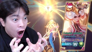 Review Skin Collector Valentina, Ga Salah Gw Dijulukin Gurunya Sanz!! - Mobile Legends