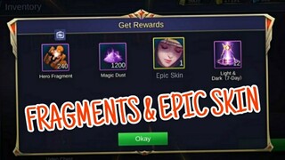 REDEEM CODE FOR HERO FRAGMENTS AND RANDOM EPIC SKIN - OCTOBER