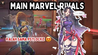 Kalah Gitu Aja Sama Psylocke 😍 Main Game Marvel Rivals
