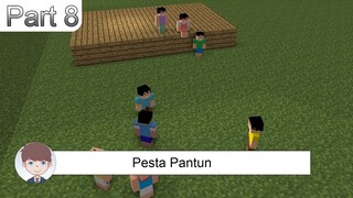 Upin & Ipin Pesta Pantun 8 (Minecraft Animation)